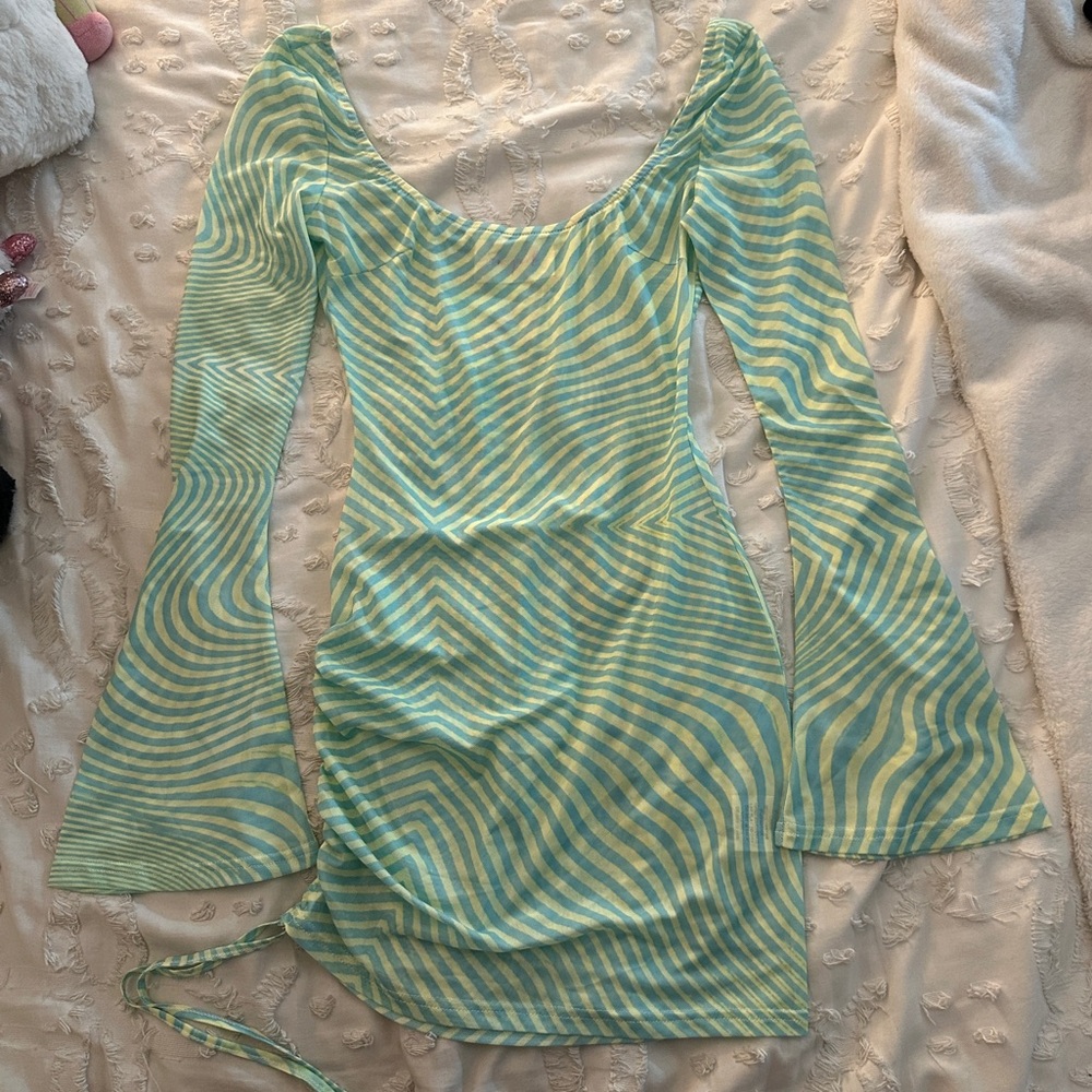 Trippy / Groovy Swim Cover Up